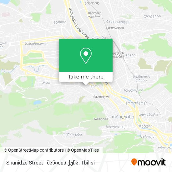 Карта Shanidze Street | შანიძის ქუჩა