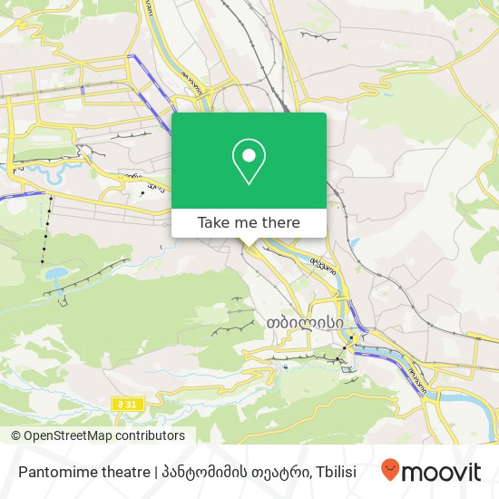 Pantomime theatre | პანტომიმის თეატრი map