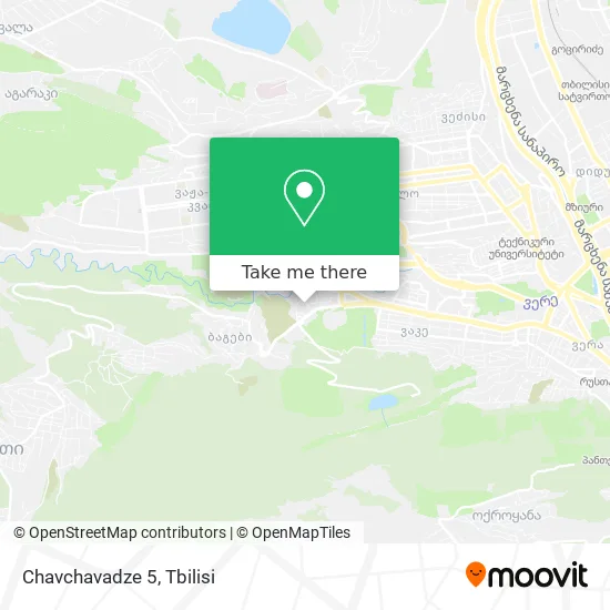Chavchavadze 5 map