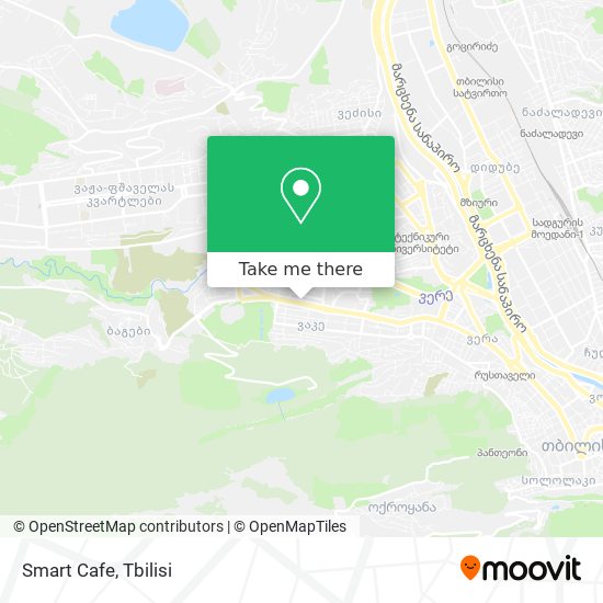 Smart Cafe map