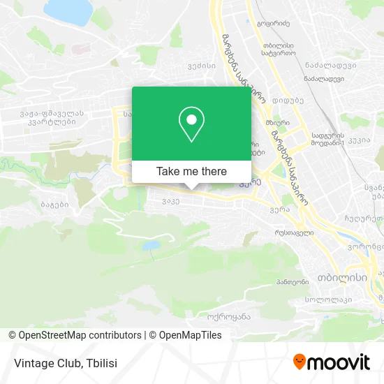 Карта Vintage Club