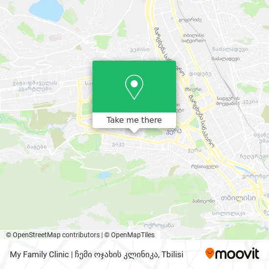 My Family Clinic | ჩემი ოჯახის კლინიკა map