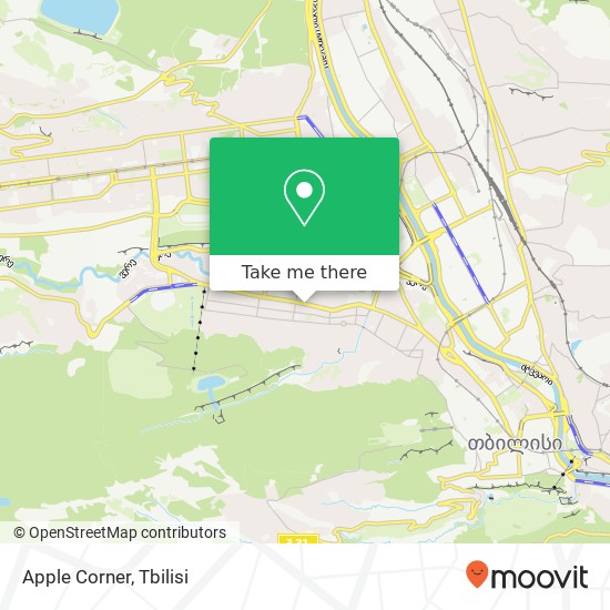 Карта Apple Corner
