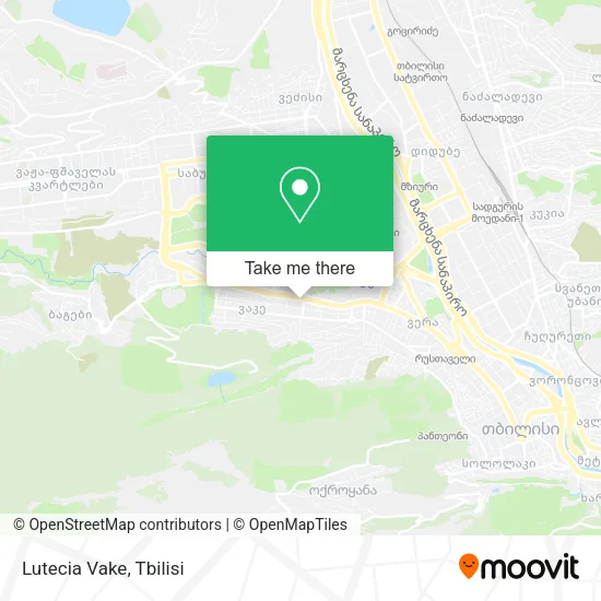 Карта Lutecia Vake