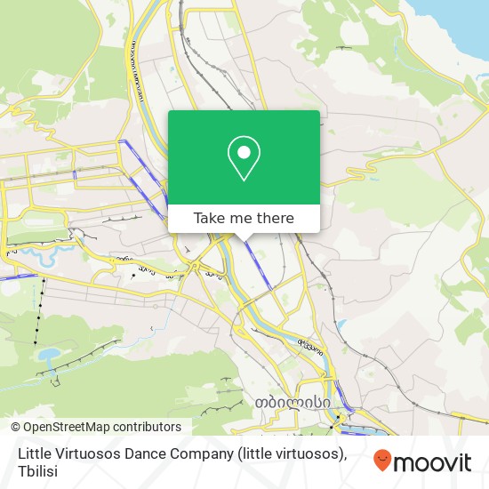 Little Virtuosos Dance Company (little virtuosos) map