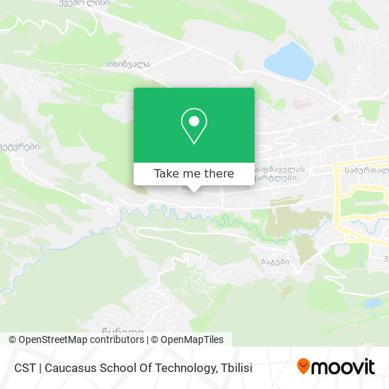 CST | Caucasus School Of Technology map