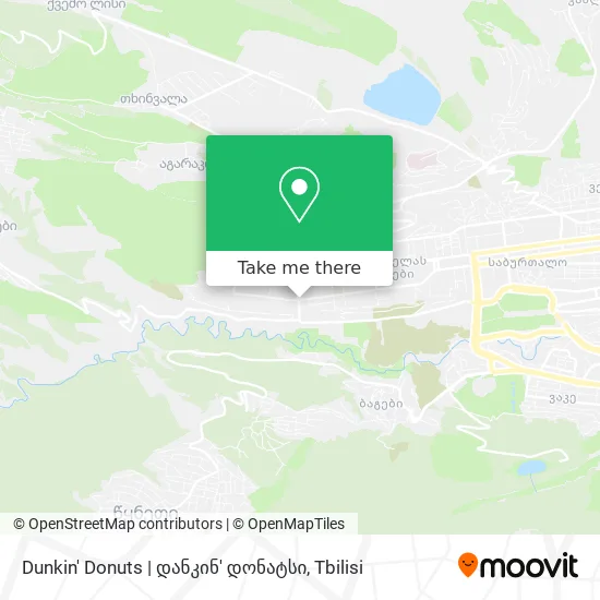 Dunkin' Donuts | დანკინ' დონატსი map