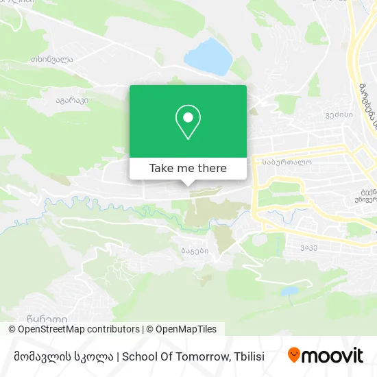 მომავლის სკოლა | School Of Tomorrow map