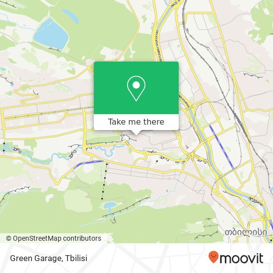 Green Garage map