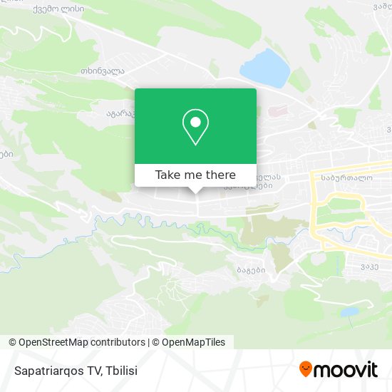 Sapatriarqos TV map