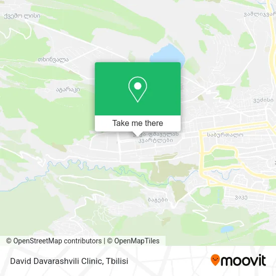 Карта David Davarashvili Clinic