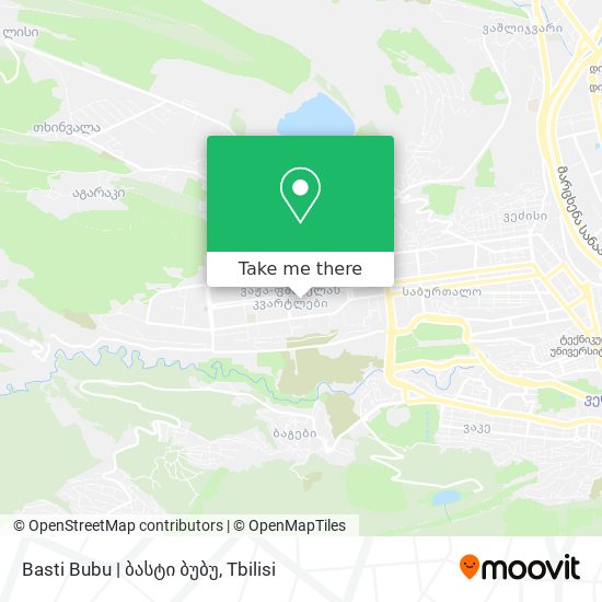 Basti Bubu | ბასტი ბუბუ map
