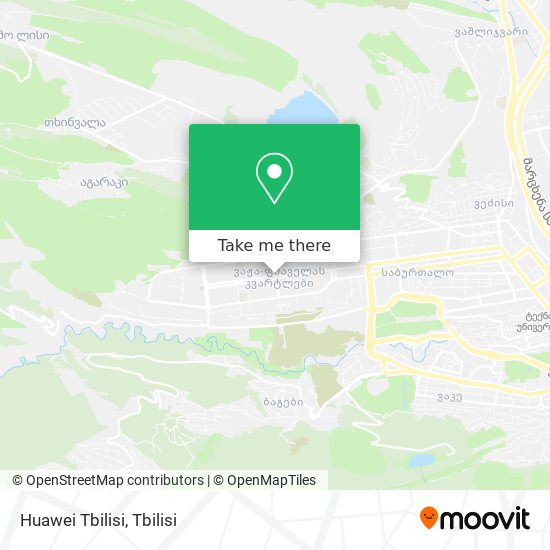 Карта Huawei Tbilisi