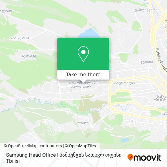 Samsung Head Office | სამსუნგის სათავო ოფისი map