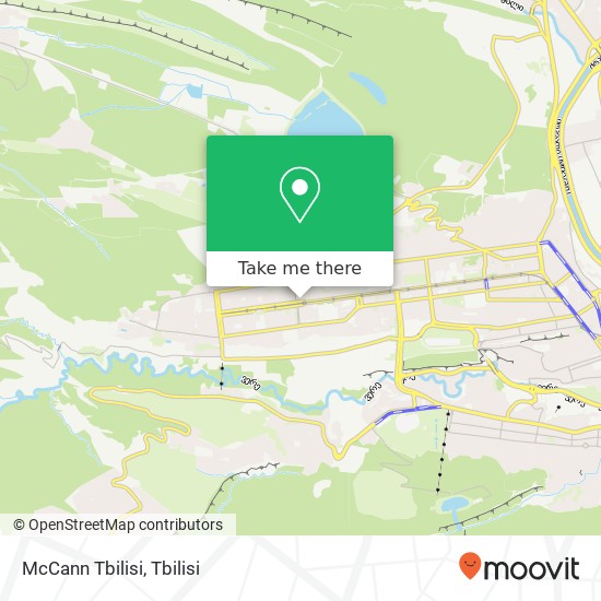 McCann Tbilisi map