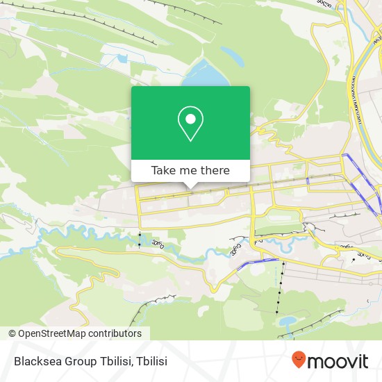 Карта Blacksea Group Tbilisi