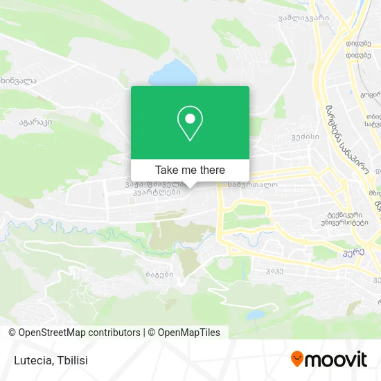 Карта Lutecia