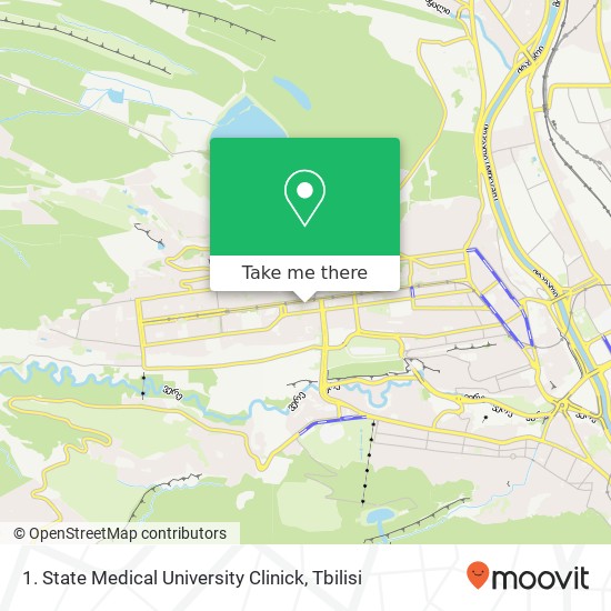 1. State Medical University Clinick map