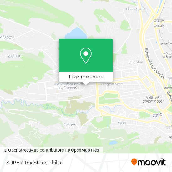 Карта SUPER Toy Store