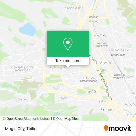 Карта Magic City
