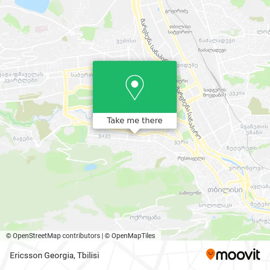 Карта Ericsson Georgia