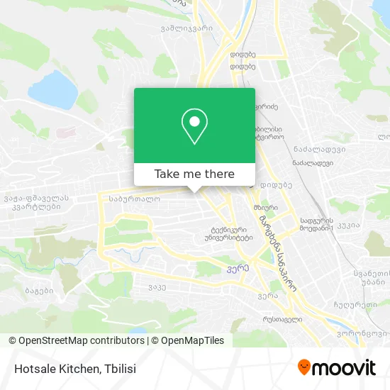 Карта Hotsale Kitchen