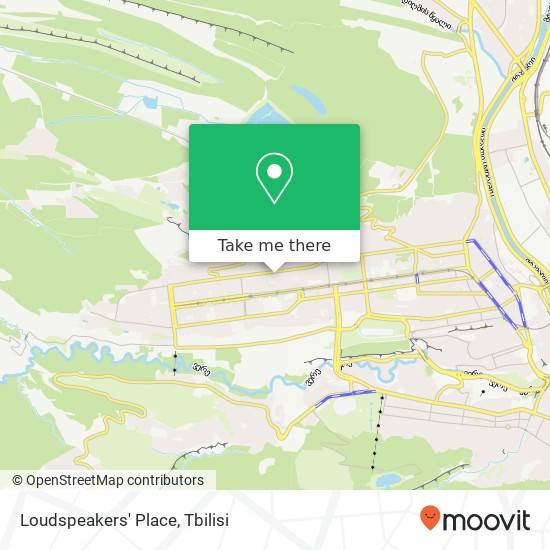Loudspeakers' Place map