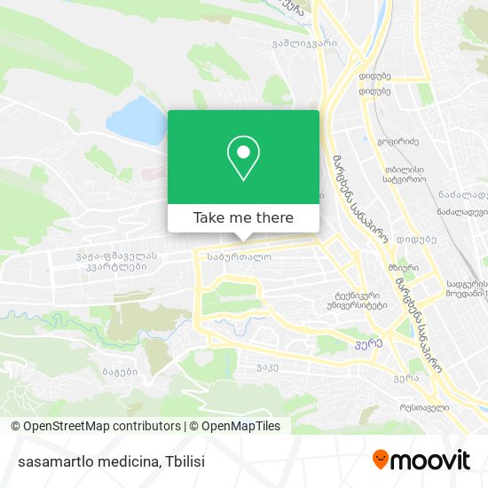 sasamartlo medicina map