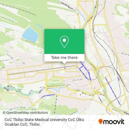 CcC Tbilisi State Medical University CcC Ülkü Ocakları CcC map