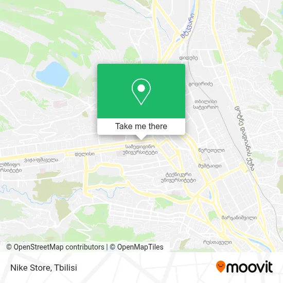 Nike Store map