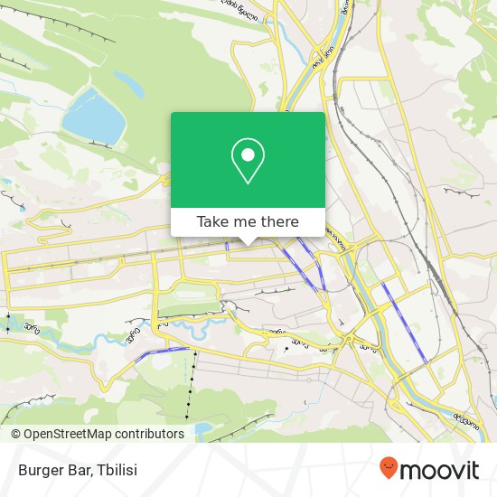 Burger Bar map