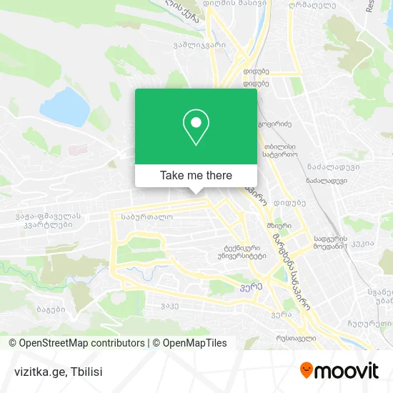 Карта vizitka.ge