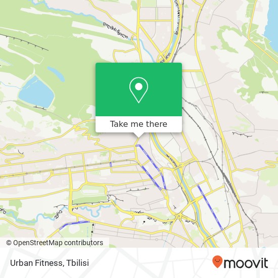 Urban Fitness map