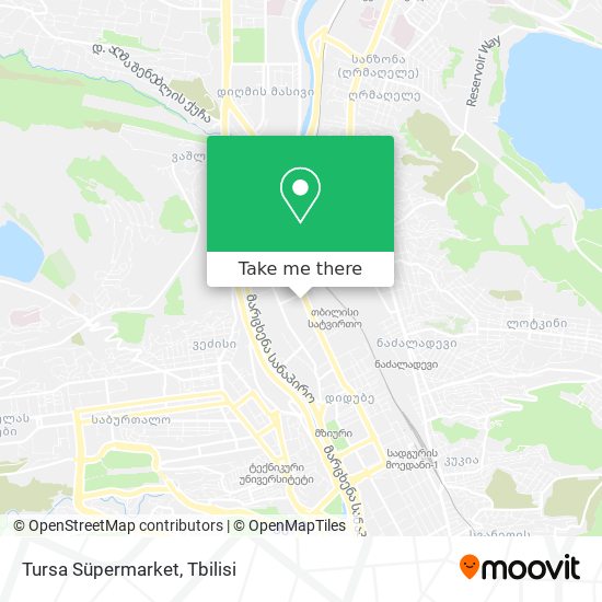 Tursa Süpermarket map