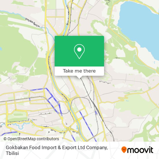 Gokbakan Food Import & Export Ltd Company map