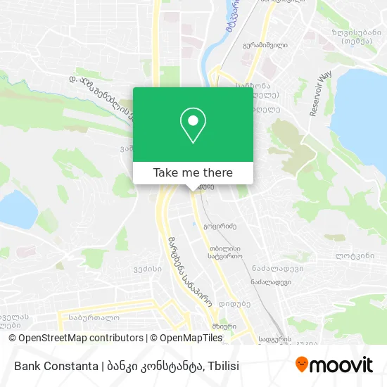Bank Constanta | ბანკი კონსტანტა map