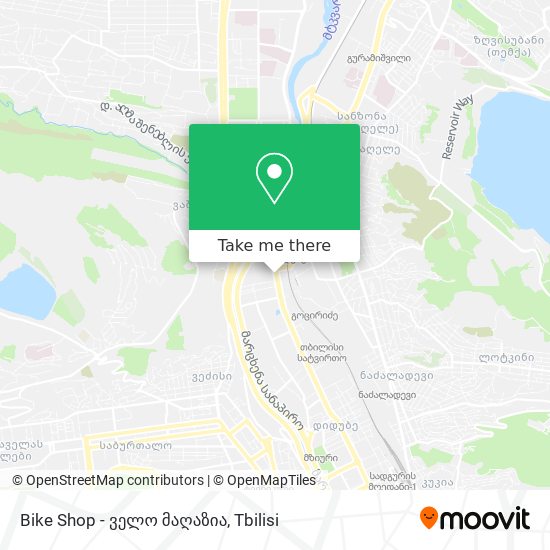 Bike Shop - ველო მაღაზია map