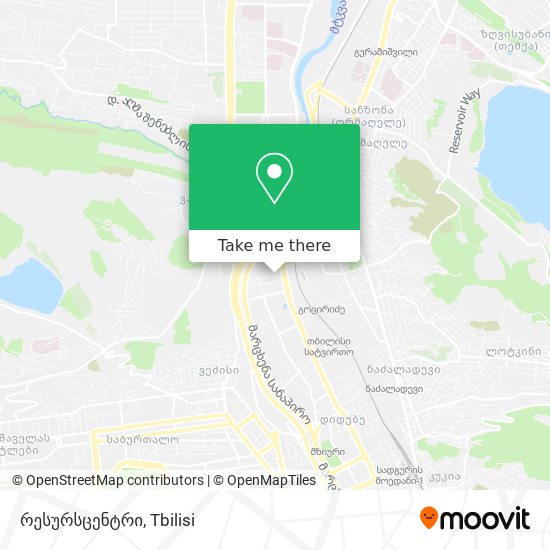 რესურსცენტრი map