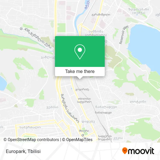 Карта Europark