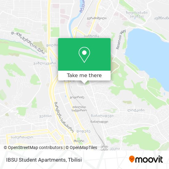 IBSU Student Apartments map