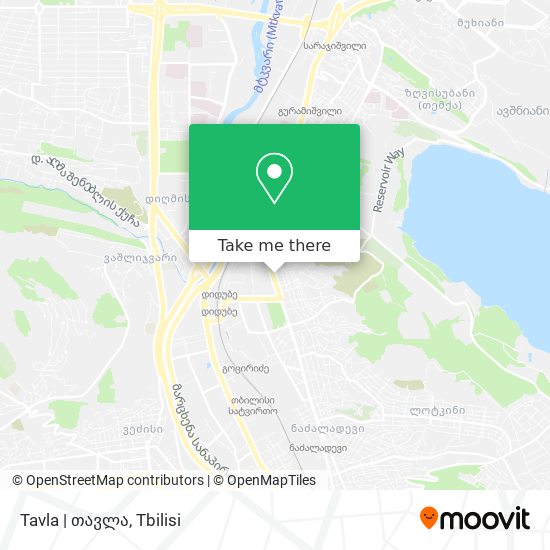 Tavla | თავლა map