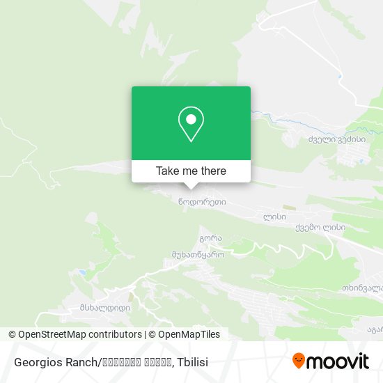 Карта Georgios Ranch/ქართული რანჩო