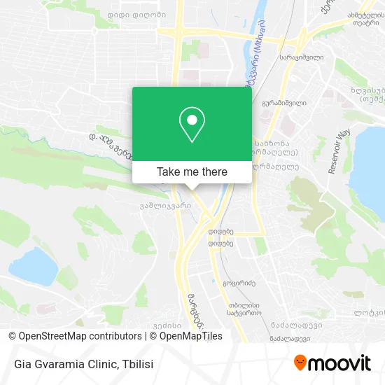 Карта Gia Gvaramia Clinic
