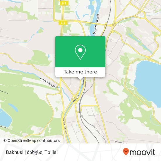 Bakhusi | ბახუსი map