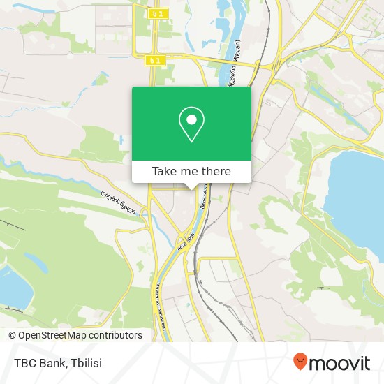 TBC Bank map