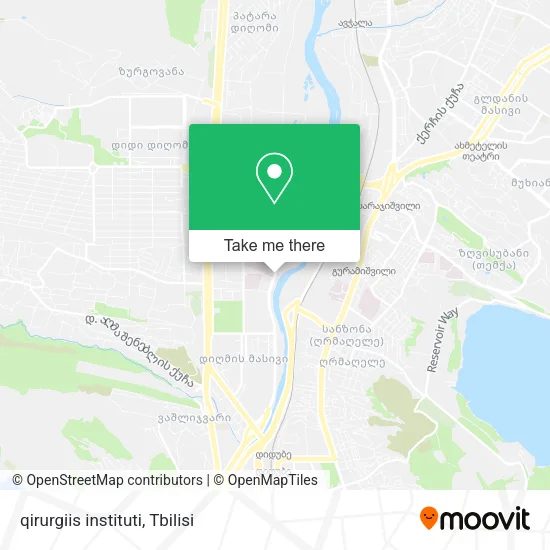Карта qirurgiis instituti