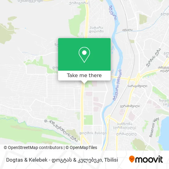 Dogtas & Kelebek - დოგტას & კელებეკი map