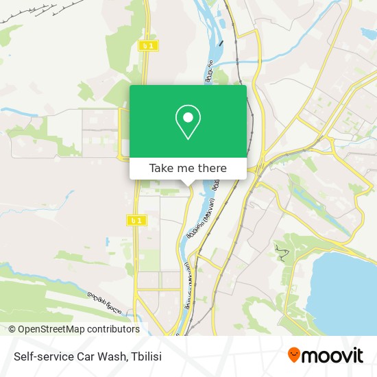 Self-service Car Wash map