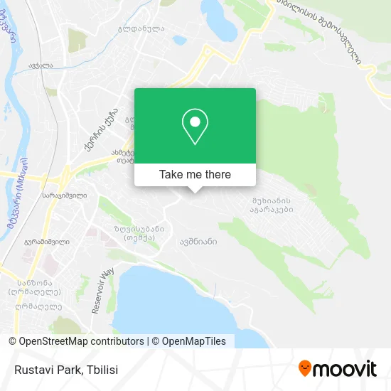 Карта Rustavi Park
