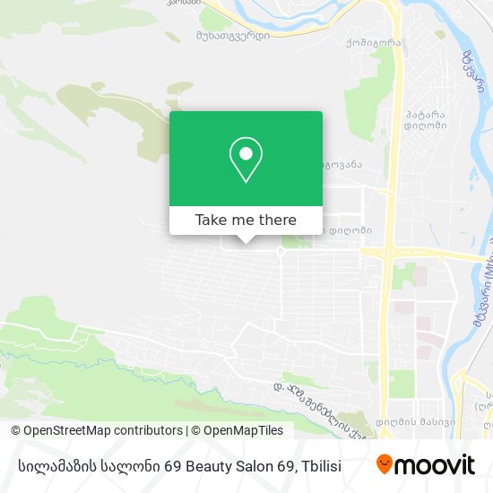 სილამაზის სალონი 69 Beauty Salon 69 map